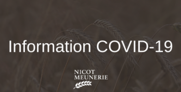 Information Nicot Meunerie COVID-19