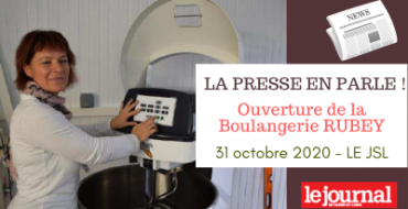 La presse en parle - Ouverture Boulangerie Rubey